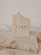 Load image into Gallery viewer, STONE TABLE NUMBERS - ACRYLIC LETTERS

