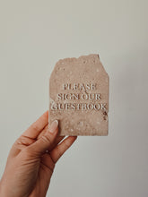 Load image into Gallery viewer, STONE TABLE NUMBERS - ACRYLIC LETTERS
