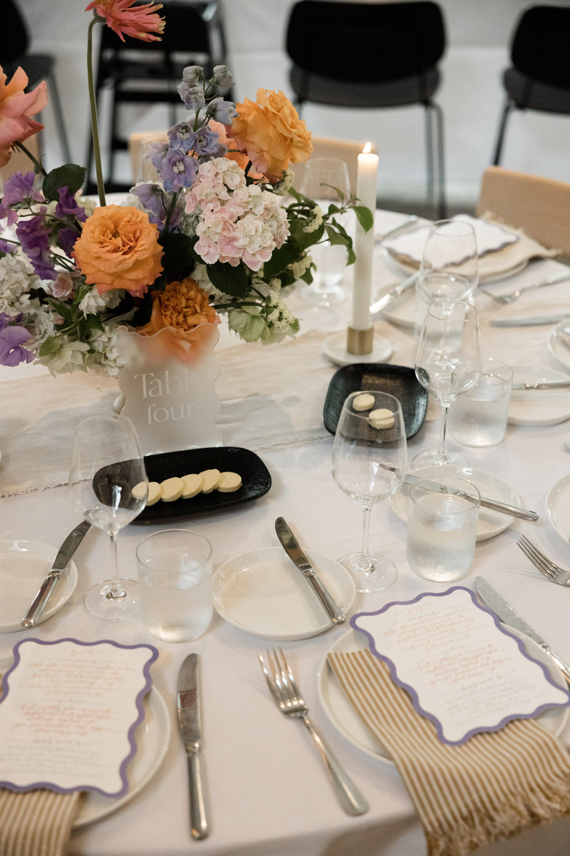 TABLE NUMBER SIGN - WAVY – Living on Trend Australia