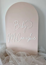 Load image into Gallery viewer, BABY SHOWER SIGN - ARCH
