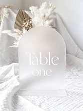 Load image into Gallery viewer, TABLE NUMBERS SIGNS - SLEEK
